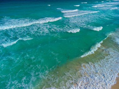 Cancun sahili manzaralı, Meksika