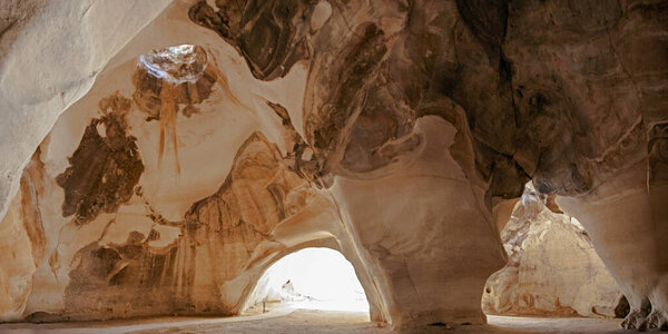 Bell caves in National park Beit-Guvrin . Israel