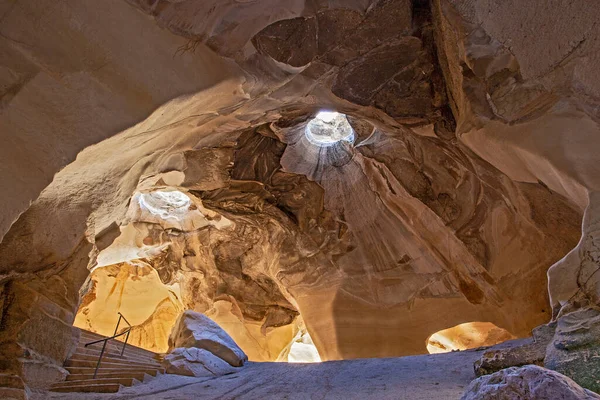 Cuevas Campana Parque Nacional Beit Guvrin Israel — Foto de Stock