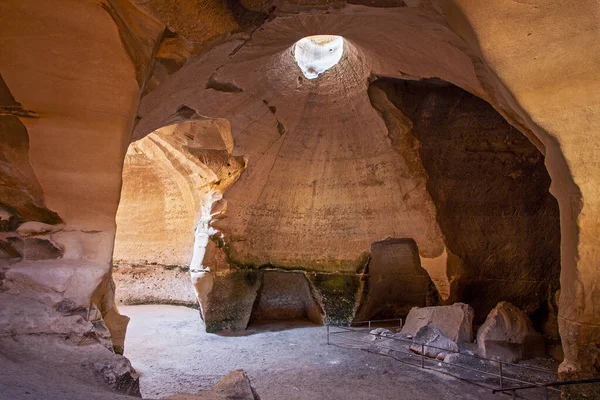 Пещеры Белла Национальном Парке Бейт Гуврин Израиль — стоковое фото