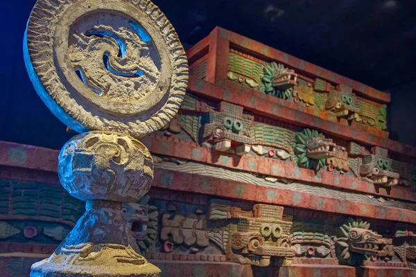 Мехіко Мексика Березня 2022 Року National Museum Antropology Museo Nacional — стокове фото