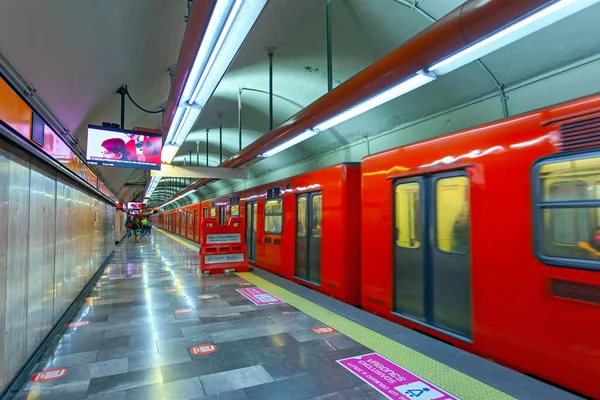 Ciudad México México Marzo 2022 Estación Metro Salto Del Agua — Foto de Stock