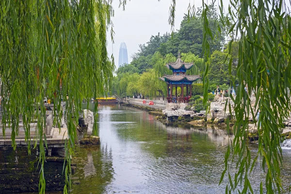 Jinan Shandong China Junio 2023 Parque Ciudad Libras Agua Famosa — Foto de Stock