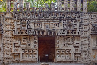 Mexico City, Meksika - 12 Mart 2022. Ulusal Antropoloji Müzesi, Müze Nacional de Antropoloji