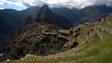 Machu Picchu, Peru. UNESCO Dünya Mirası Alanı. Dünyanın Yeni Yedi Harikasından biri.