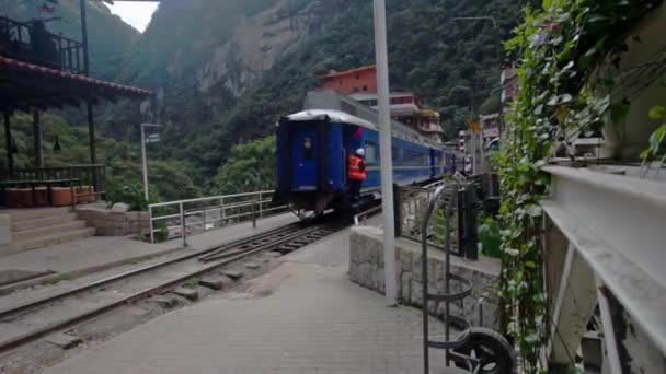 Cusco Peru Mayıs 2022 Peru Tren Vagonu Peru Altiplano Dağının — Stok video