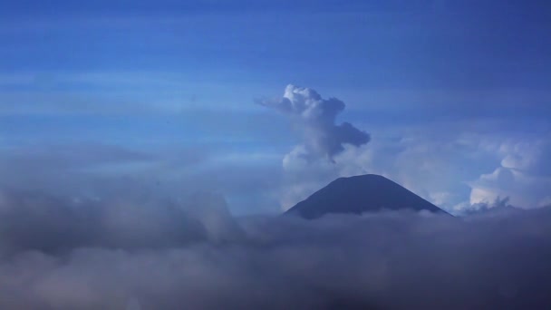 Paisagem Matinal Cratera Bromo Ilha Java Indonésia — Vídeo de Stock