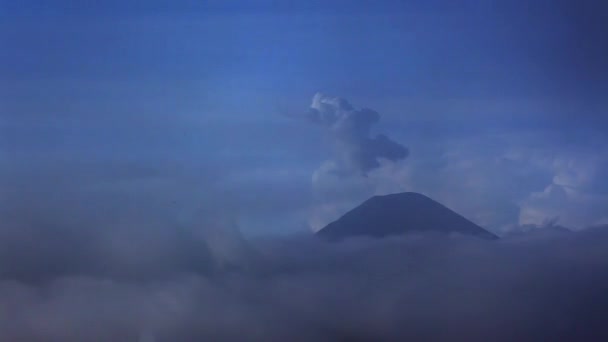 Paisagem Matinal Cratera Bromo Ilha Java Indonésia — Vídeo de Stock