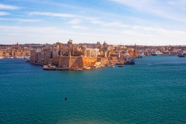 Sabahın erken saatlerinde Malta 'nın başkenti Valletta' da