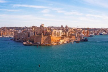 Sabahın erken saatlerinde Malta 'nın başkenti Valletta' da
