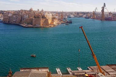 Sabahın erken saatlerinde Malta 'nın başkenti Valletta' da