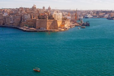 Sabahın erken saatlerinde Malta 'nın başkenti Valletta' da