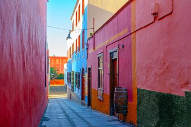 San Cristobal 'in güzel mimarisi - Tenerife' nin eski başkenti