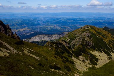 Tatras manzarası Kasprowy Wierch, Polonya 'dan alındı