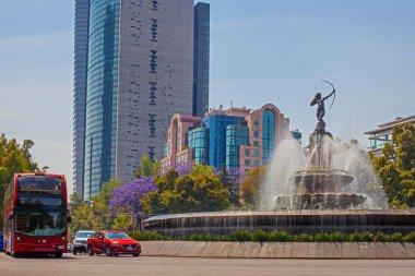 Mexico City, Meksika - 25 Mart 2023 Diana Cazadora 