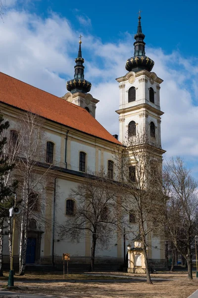Basilica Minore Nello Stretto Sastin Repubblica Slovacca Architettura Religiosa Famosa — Foto Stock