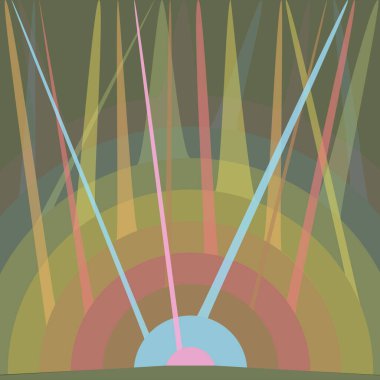 Gurur rengi arka planına sahip soyut kare afiş. LGBT Onur Ayı veya gurur günü posteri, broşür, davetiye partisi kartı modern tarz tasarım şablonu.