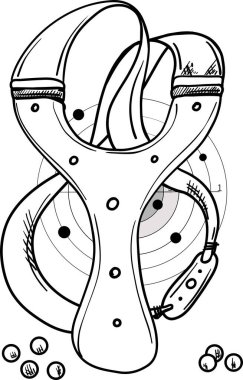 vektör - sapanı arkaplanda izole edildi