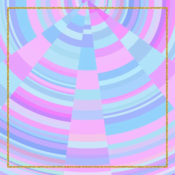 Fond Tendance Marbre Pastel Avec Cadre Doré Modèle Conception Pierre — Image vectorielle