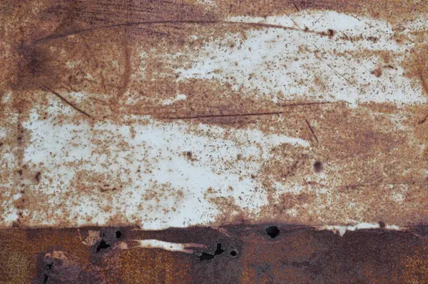 Eski Açık Mavi Boyanmış Paslı Paslı Kahverengi Taşralı Metal Arka Telifsiz Stok Fotoğraflar