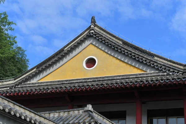 Zdjęcie Świątyń Tradycyjnym Chińskim Stylu Architektonicznym — Zdjęcie stockowe