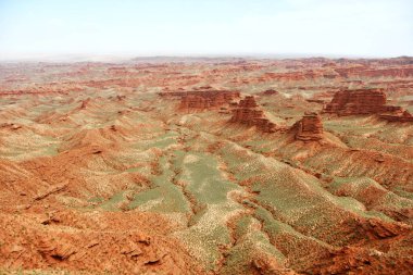 Fotoğraf: Danxia Landform Gansu Eyaleti, Çin