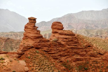 Fotoğraf: Danxia Landform Gansu Eyaleti, Çin