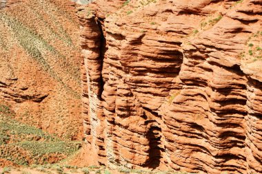 Fotoğraf: Danxia Landform Gansu Eyaleti, Çin