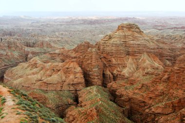 Fotoğraf: Danxia Landform Gansu Eyaleti, Çin