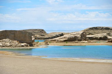 Fotoğraf: Yadan Landform Qinghai Eyaleti, Çin