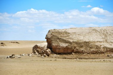 Fotoğraf: Yadan Landform Qinghai Eyaleti, Çin