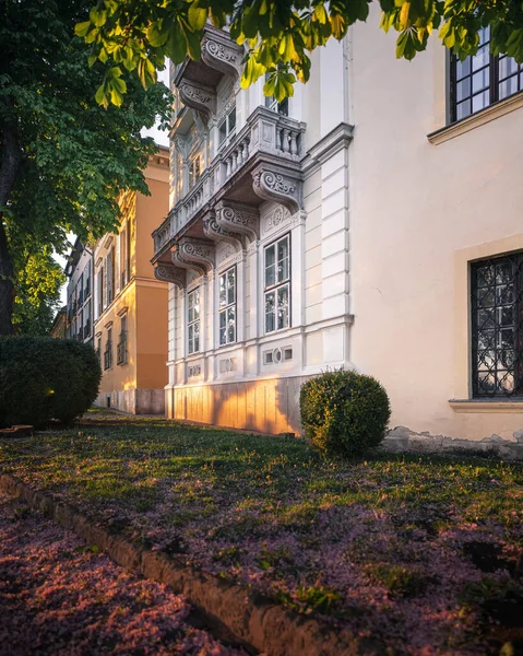 Houses Arpad Toth Promenade Budapest Hungary — Stock Photo, Image