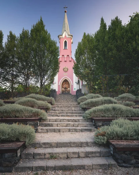 Slavná Růžová Kaple Balatonboglr Maďarsko — Stock fotografie