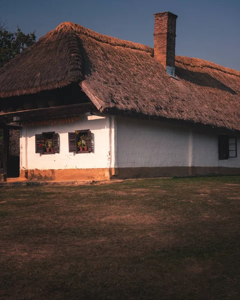 Casa Campo Tradicional Szalafo Hungría — Foto de Stock