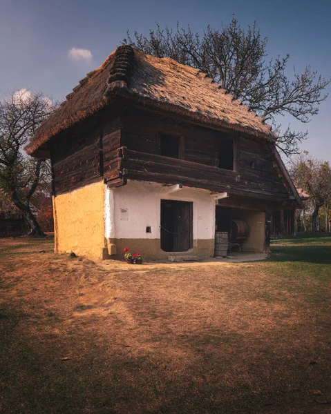 Παραδοσιακό Εξοχικό Σπίτι Στο Szalafo Ουγγαρία — Φωτογραφία Αρχείου