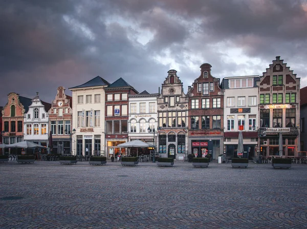 Mechelen Βέλγιο Φεβρουαρίου Θέα Από Την Πλατεία Grote Markt Φεβρουαρίου — Φωτογραφία Αρχείου