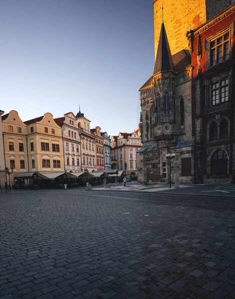 Házak Óvárosban Prága Csehország — Stock Fotó