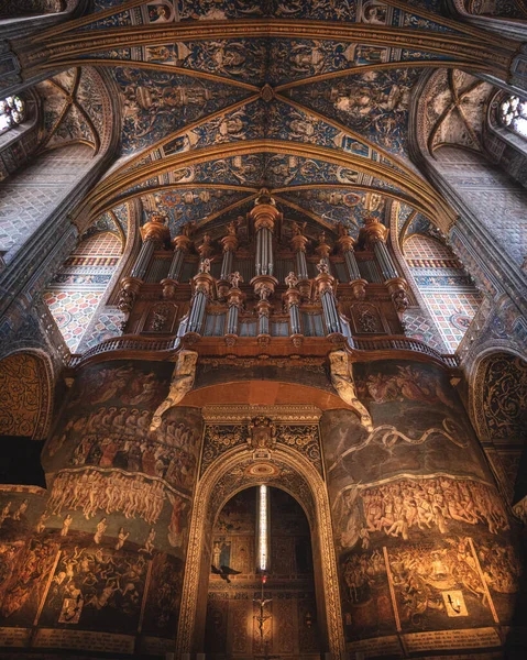 Fransa Albi Katedrali Nin Tavanı — Stok fotoğraf