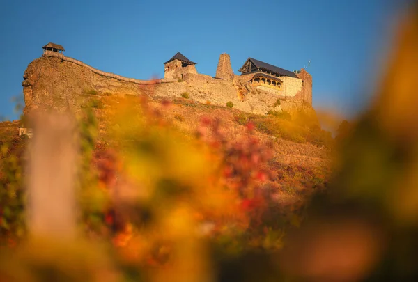 Famous Medieval Castle Boldogko Hungary Autumn — Stockfoto