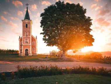 Macaristan 'ın Hegymagas kentindeki ünlü Lengyel Şapeli