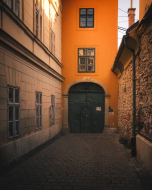 Macaristan 'ın Budin kraliyet kalesinde güzel bir ev.