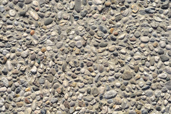 小さな砂利で作られた外床面の詳細 — ストック写真