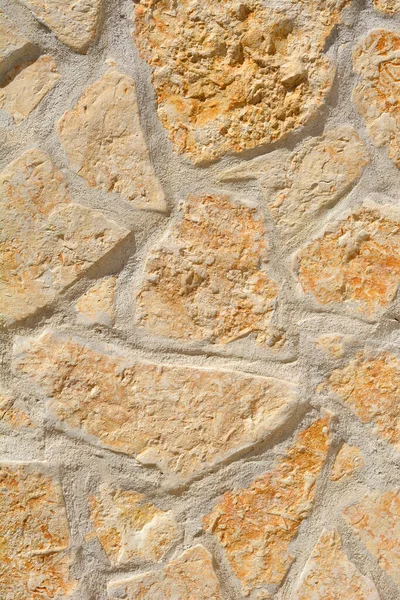 Detail Stone Wall Sunny Day — Stock Photo, Image