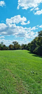 Hırvatistan 'ın Zagreb kentindeki Cmrok orman parkı