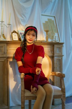 Noel 'de Asyalı kızlar