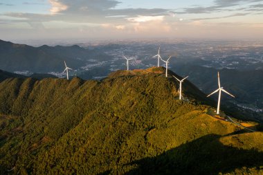 Rüzgâr Tarlaları Elektrik Üretimi Enerjisi