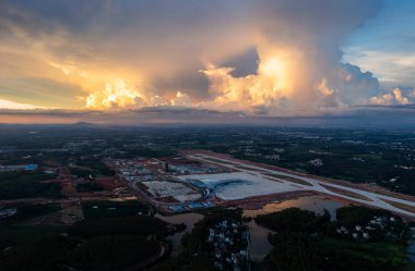 Havaalanı projesi devam ediyor.