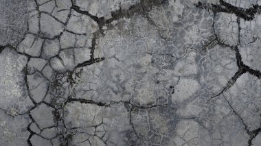 Beton duvar arka plan kırık. Grunge siyah beyaz doku şablon kaplaması resim için