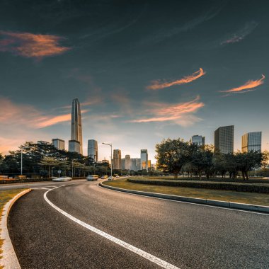 Shenzhen şehrindeki şehir trafiği