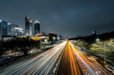 Shenzhen şehrindeki şehir trafiği